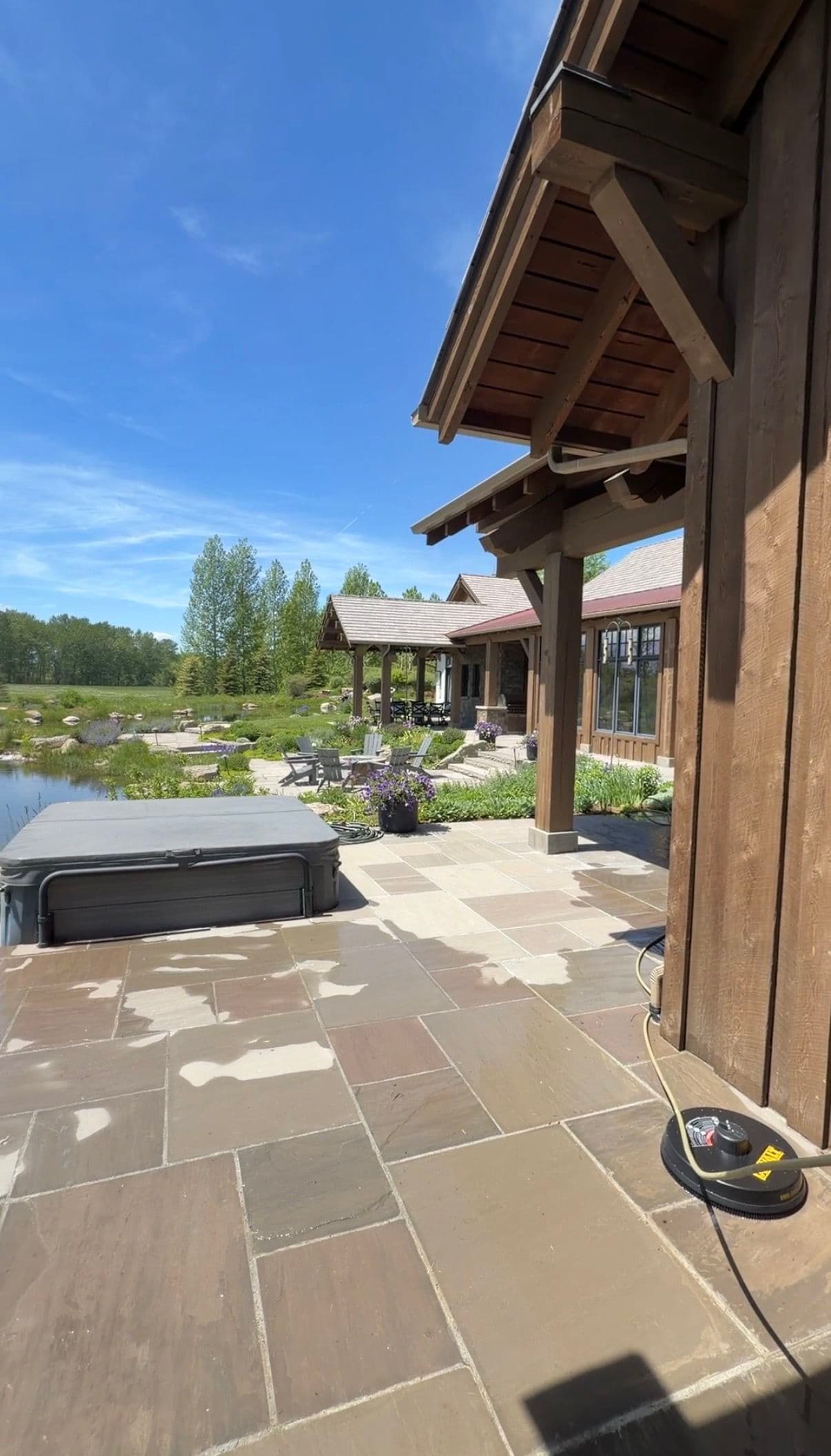 Flagstone Patio Restoration That Brings Your Outdoor Space Back image