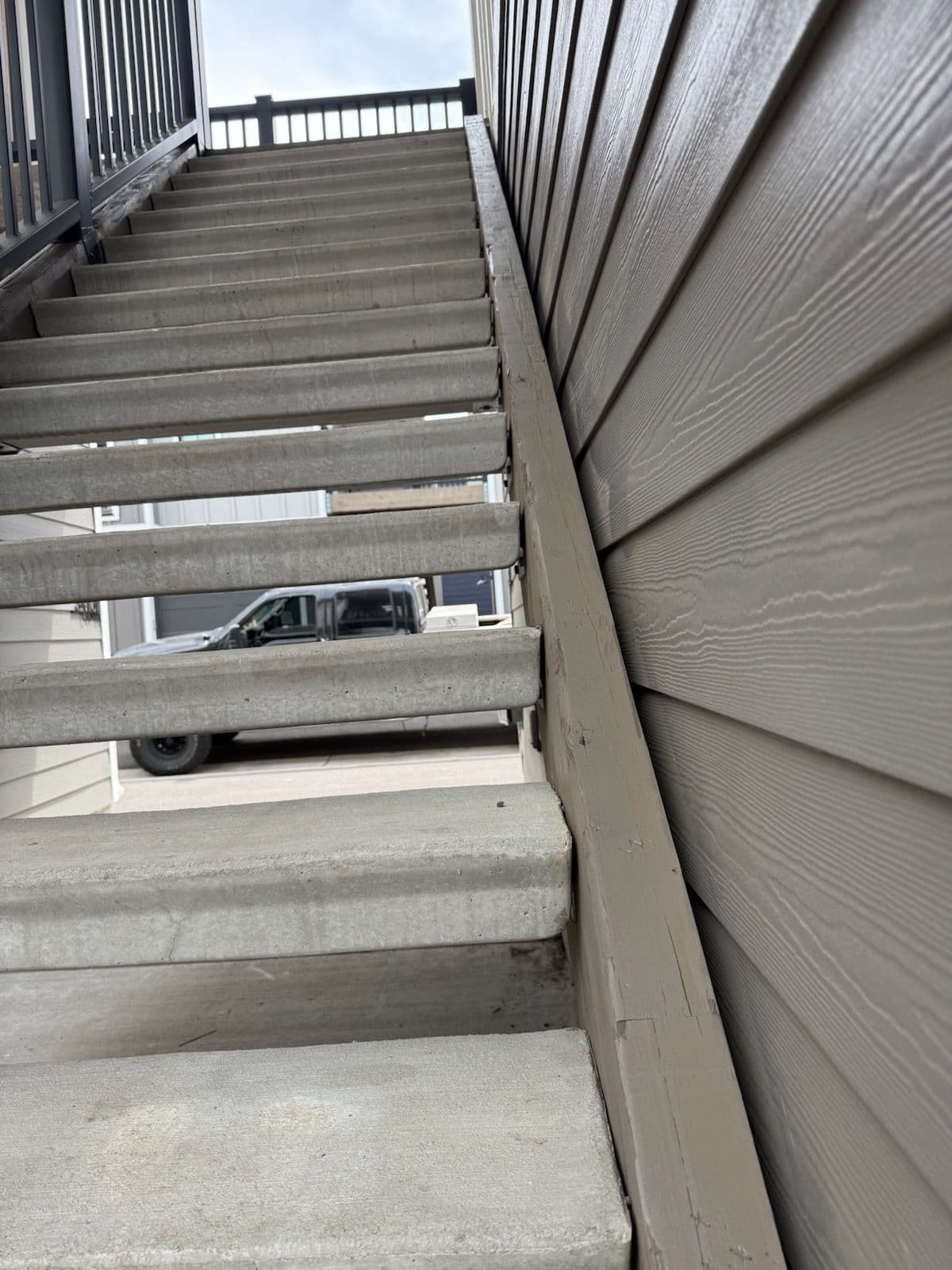 Modern Stairway Makeover Outdoor Retreat image